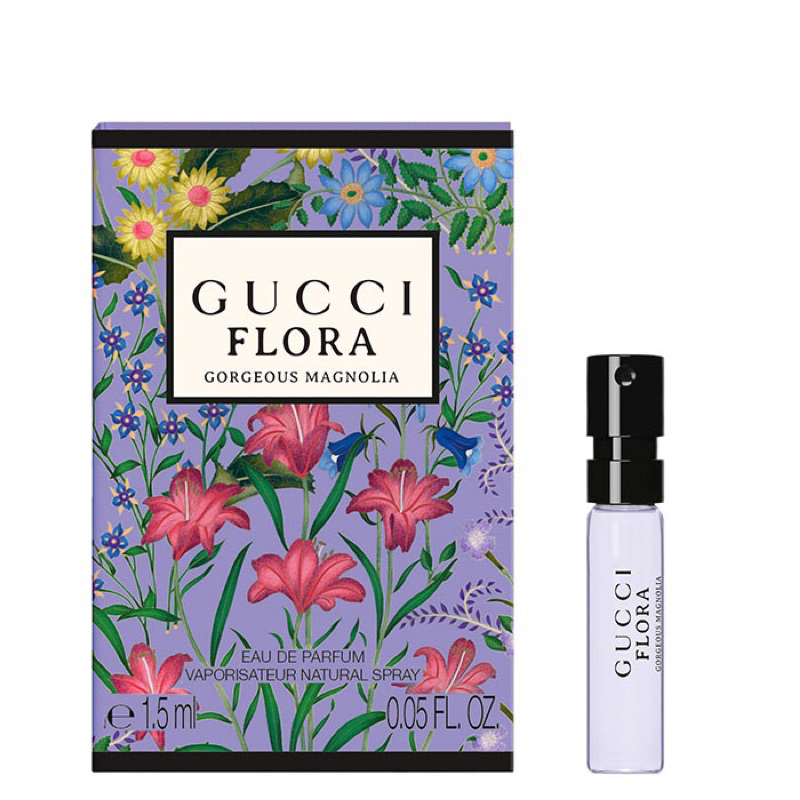 🌹 Gucci Flora Gorgeous Jasmine / Gardenia / Magnolia EDP 1.5ml - Vial Sample mẫu thử nước hoa