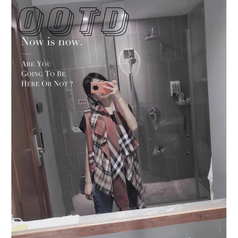 Khăn choàng dài hoạ tiết thương hiệu mẫu mới 2023 - Hàng có sẵn