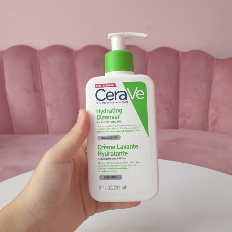 Sữa rửa mặt CeraVe cho da dầu da mụn và da khô 236ml