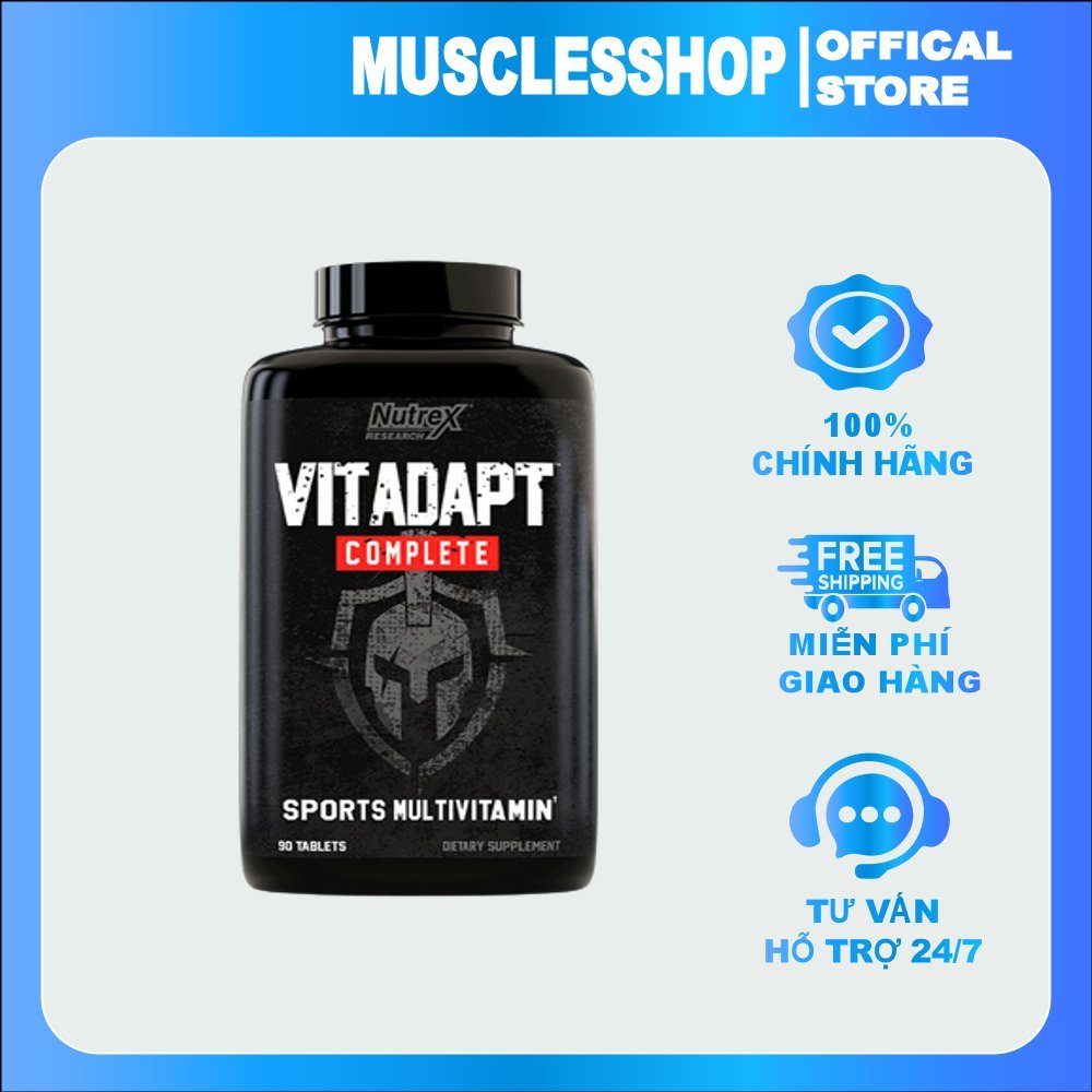 Vitadapt - Nutrex , Vitamin Tổng Hợp, Bổ Sung Đầy Đủ Vitamin, Khoáng Chất, Hỗ trợ bảo vệ sức khoẻ tăng đề kháng