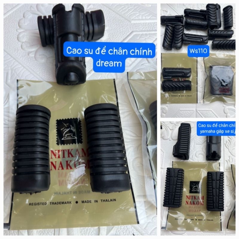 Gác Chân Cao Su Để Chân Các Dòng Xe Honda- Ya Hàng Loại Đẹp