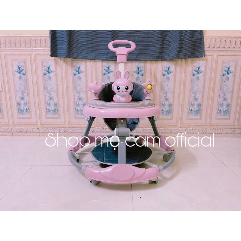 XE TRÒN TẬP ĐI CON THỎ CÓ NHẠC, CÓ TAY CẦM,LÓT CHÂN,BÀN ĂN DẶM XX