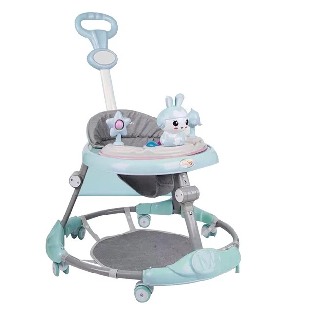 XE TRÒN TẬP ĐI CON THỎ CÓ NHẠC, CÓ TAY CẦM,LÓT CHÂN,BÀN ĂN DẶM XX