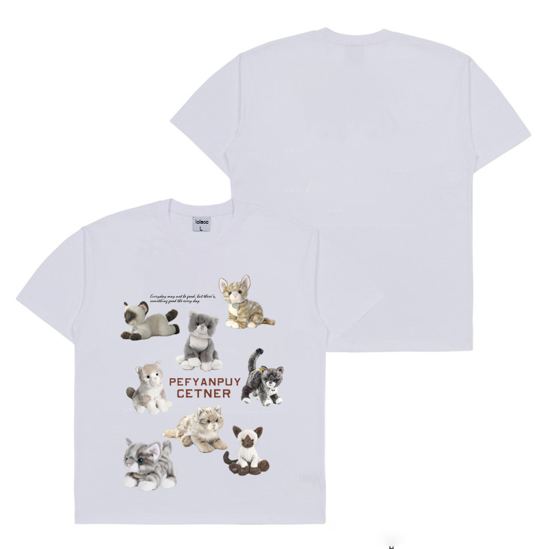 Áo thun  form rộng MÈO  FELY conton 100% SIÊU CẤP ulzzang unisex from nam nữ