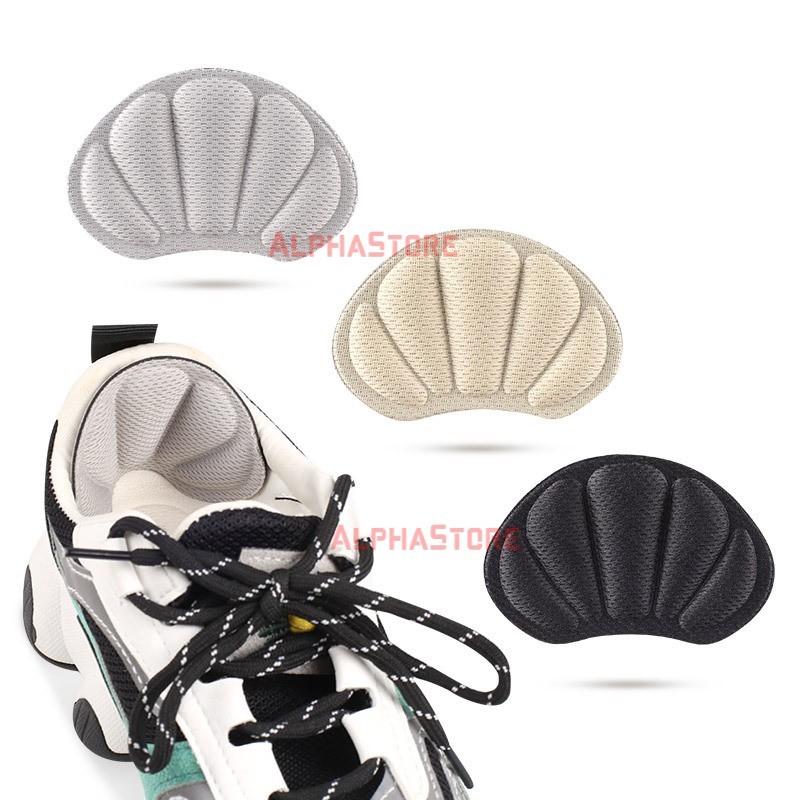 Lót Dán Lưng Gót Cánh Sen 2-Trong-1 Chống Nhấc Gót, Giảm Size Giày Sneaker, Giầy Thể Thao, Giày Da, Cao Gót  - Dầy 0.7cm