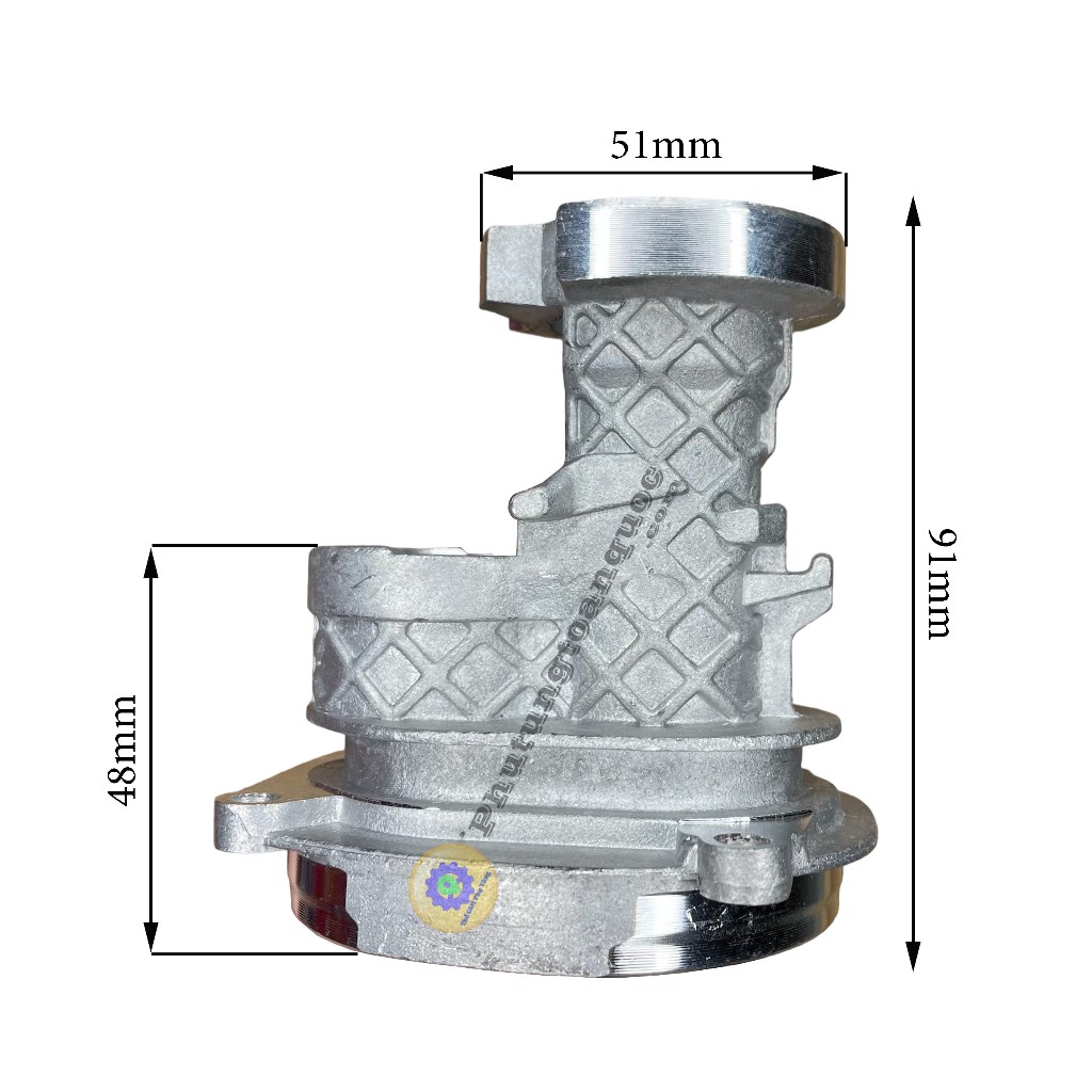 Đầu Nhôm - Bưởng Nhôm Máy Khoan Bosch GHB 2-26 DRE Hoặc Các Máy TQ Khác Tên Cùng Thông Số