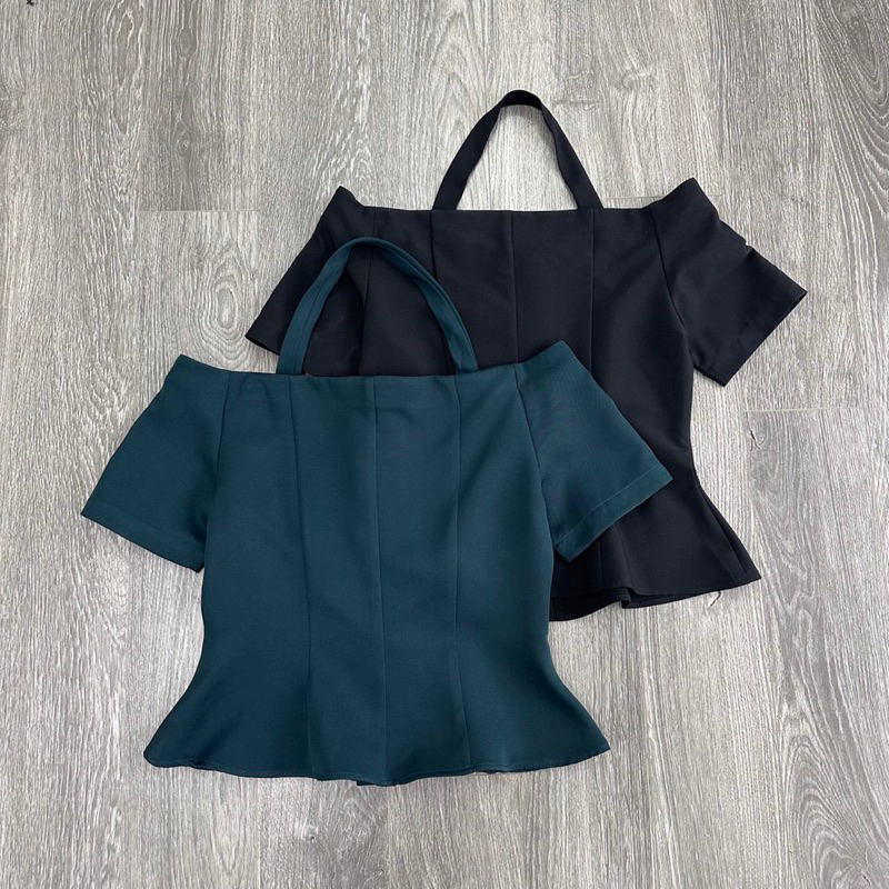 HIPU.VNXK - ÁO HOBBS BỆT VAI DÁNG PEPLUM.