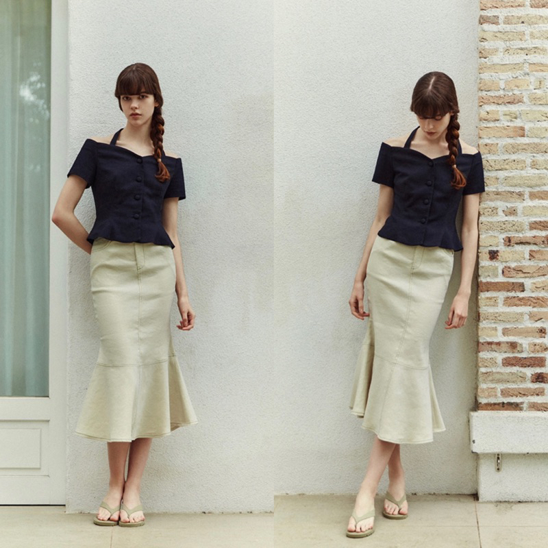 HIPU.VNXK - ÁO HOBBS BỆT VAI DÁNG PEPLUM.