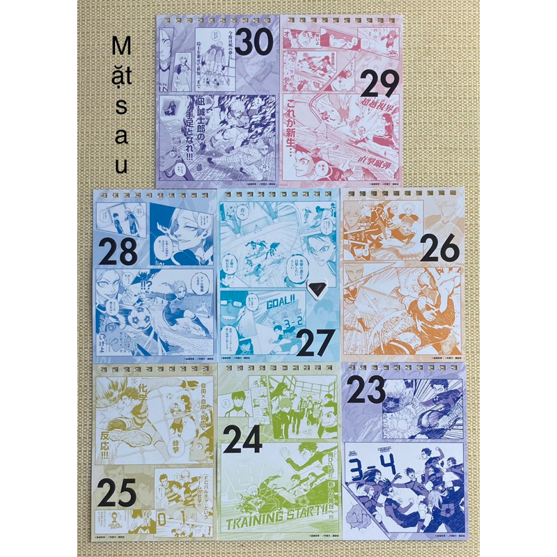 OtakuTPstore Chính hãng nguồn Nhật off official postcard bưu thiếp ảnh anime Jujutsu Kaisen Haikyuu BlueLock Blue Lock