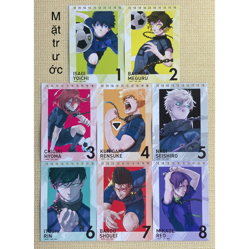 OtakuTPstore Chính hãng nguồn Nhật off official postcard bưu thiếp ảnh anime Jujutsu Kaisen Haikyuu BlueLock Blue Lock