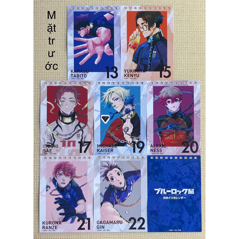 OtakuTPstore Chính hãng nguồn Nhật off official postcard bưu thiếp ảnh anime Jujutsu Kaisen Haikyuu BlueLock Blue Lock