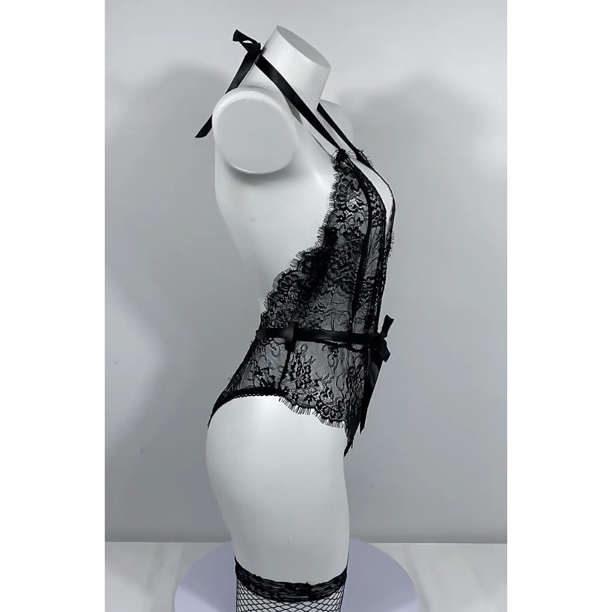 Bodysuit Sexy Đồ Ngủ Ren Xuyên Thấu Quyến Rũ S006