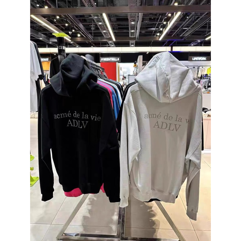 Áo khoác nỉ logo adl.v ảnh thật mũ 2 lớp