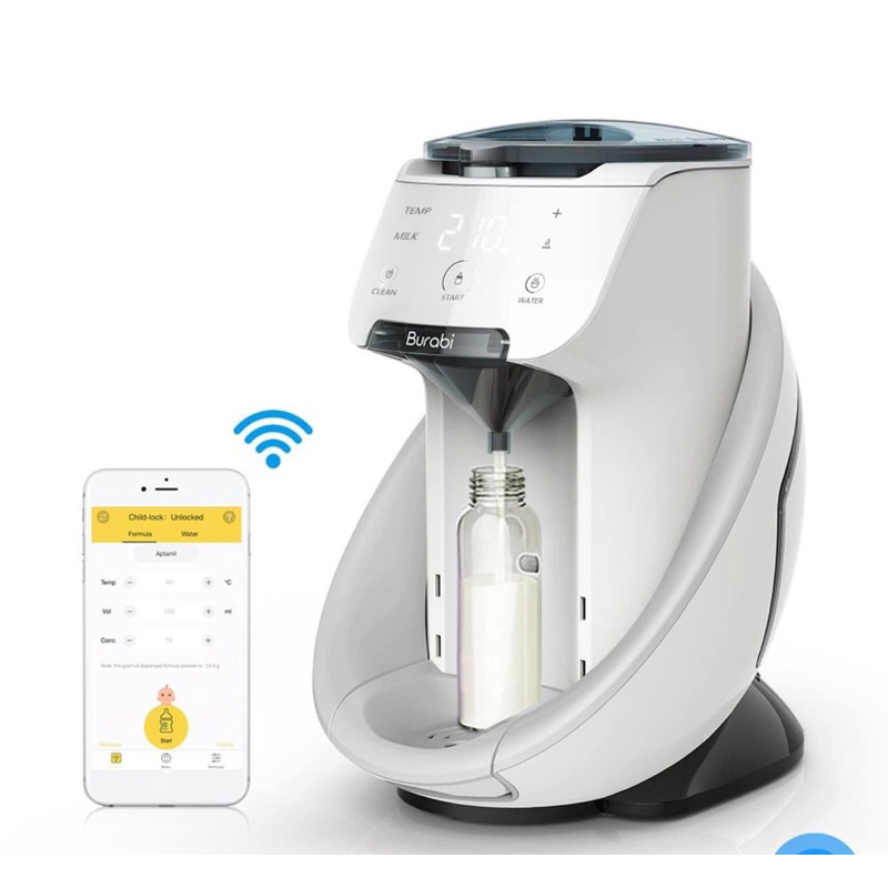 - Máy Pha Sữa Thông Minh BURABI PLUS  – Pha được 35- 70 độ