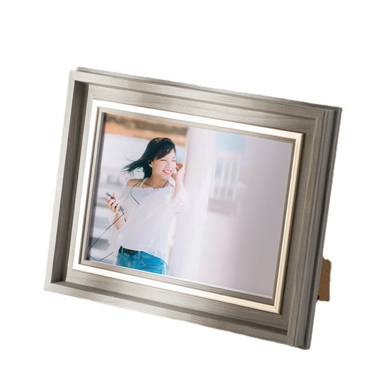 Khung Ảnh Gỗ 5 / 6 / 7 / 10 Trang Trí Phòng Khách, Phòng Ngủ Mino Frame KH05A