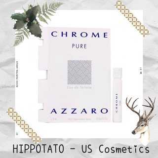 🌊 a.zzaro chrome pure edt 1.2ml - vial sample mẫu thử nước hoa