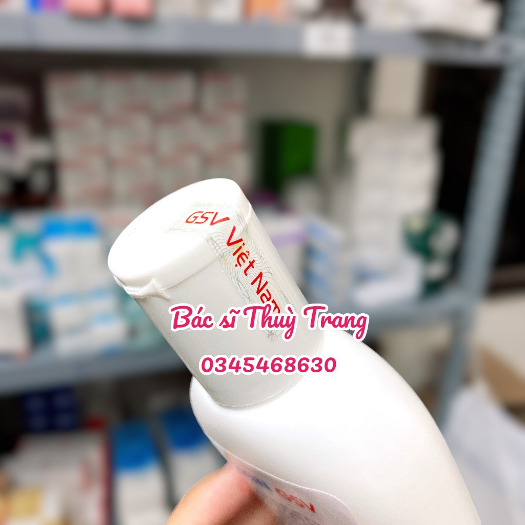 Sữa rửa mặt không chứa xà phòng cho da khô, da nhạy cảm Skin GSV - 200ml