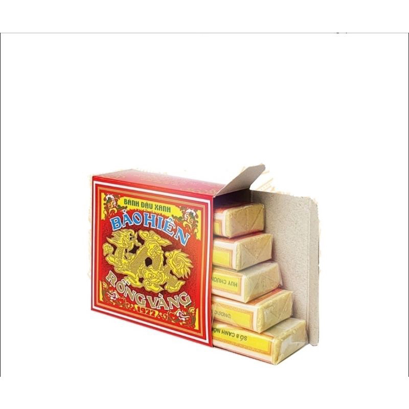 Bánh Đậu Xanh Bảo Hiên Rồng Vàng Hộp 160g