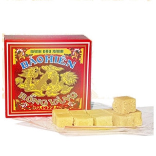 [Nhà Sản Xuất-Hàng xuất khẩu] Bánh Đậu Xanh Bảo Hiên Rồng Vàng Hộp 160g