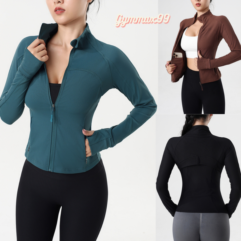 Áo Khoác 727, Áo khoác Body Tập Gym , Yoga , Thể thao Body vải lulu thun lạnh hàng co dãn tốt vải mịn cao cấp