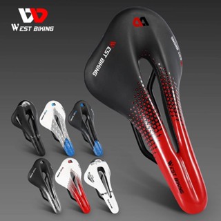Yên xe đạp thể thao WEST BIKING bọc da pu êm thoáng khí
