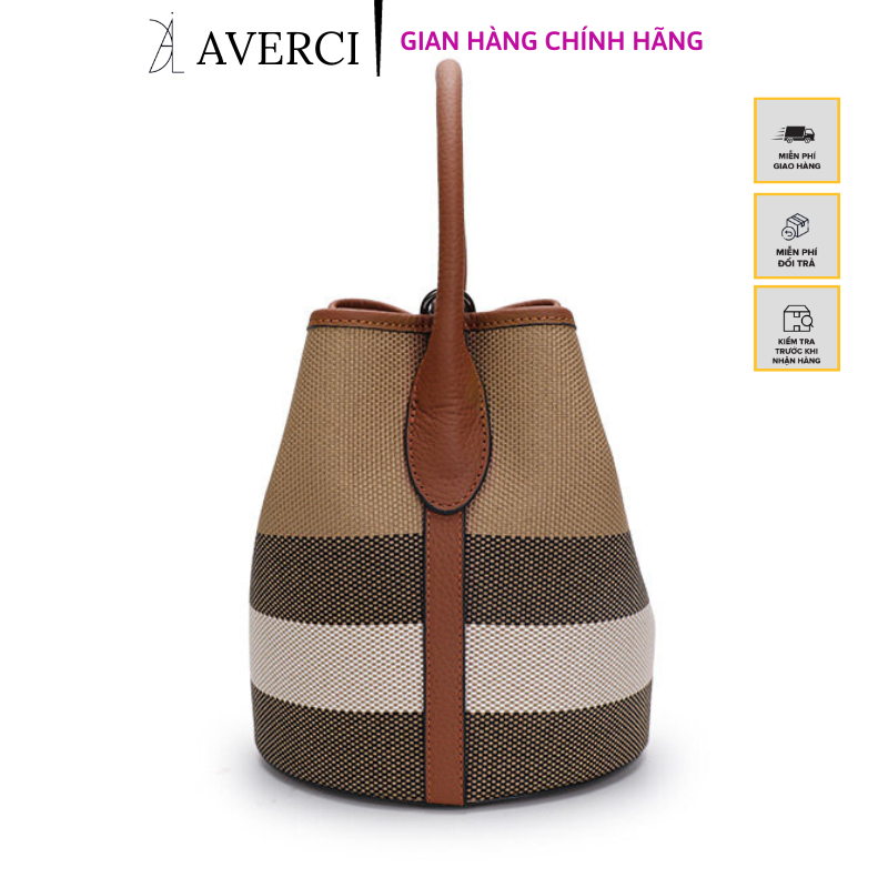 AVERCI Túi Xách Set 2 Chiếc, Túi Hoạ Tiết BBR Kẻ, Túi Xách Nữ Cầm Tay Đeo Chéo Mẫu Mới Mùa Thu 2023 AVC323258