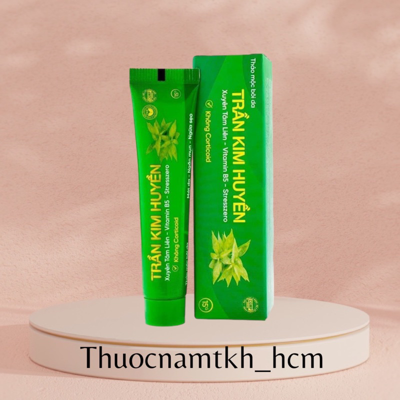 Thảo Mộc Bôi Da Trần Kim Huyền tuýp 15g