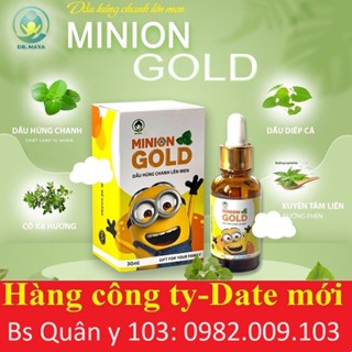 Dầu Húng Chanh Lên Men Minion Gold - Tinh dầu húng chanh minion chính hãng