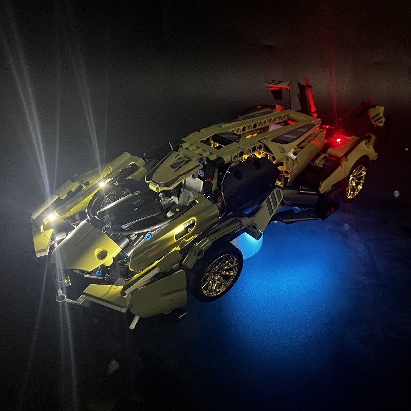 BỘ ĐÈN LED CHO CÁC MẪU LEGO SIÊU XE, XE CÔNG TRÌNH CÓ HƯỚNG DẪN