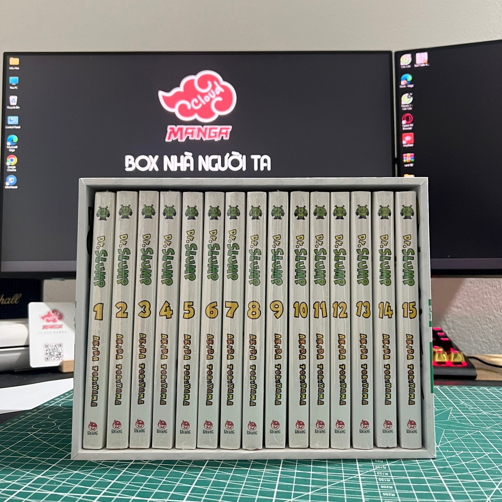 Box Dr.Slump dùng để bày manga