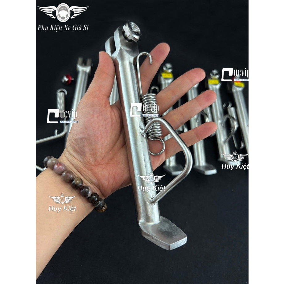 Chân Chống Nghiêng Inox 304 Win,Ex,Sonic,Raider,Si,Fu,SH 08-19,Vario,AB,Vision,Dr,Wave,Wa A17 C- MS6326