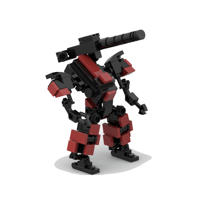 Đồ Chơi Lắp Ráp Robot Mech Rocket