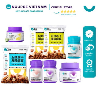 Vitamin Nourse 11 Lysine Canxi Dưỡng lông cho chó mèo NourseVietnam (gói dùng thử 5g)