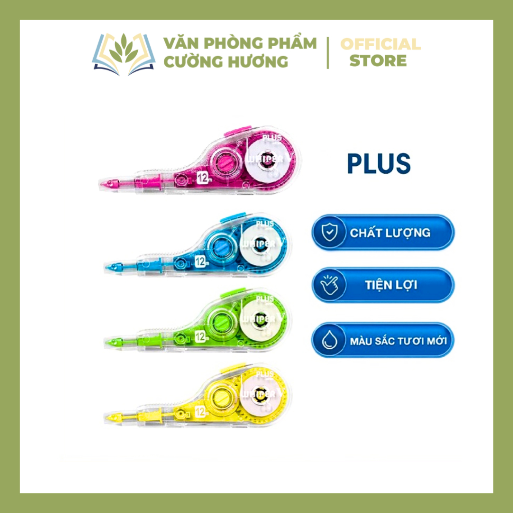 Băng Xóa Plus V-42-V267 (5mm x 12m) -Plus