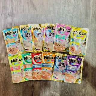 (Combo) Pate Nekko Mèo - Nhập khẩu Thái Lan 70g