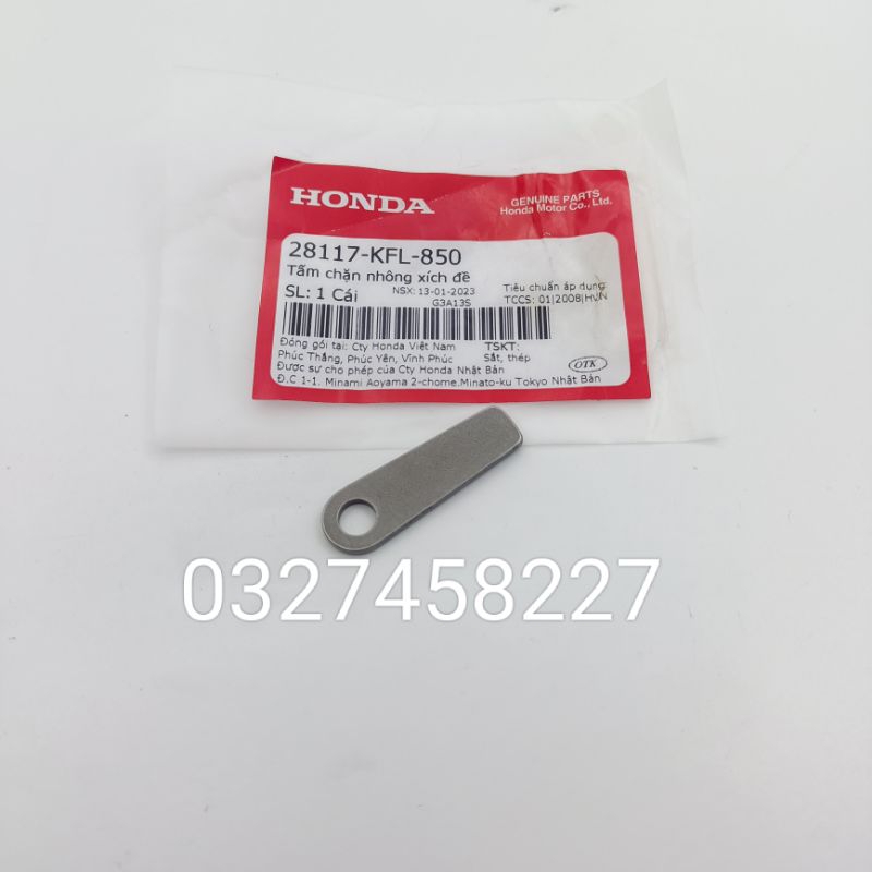 Tấm chặn nhông, xích sên đề xe DREAM, WAVE, FUTURE... zin Honda