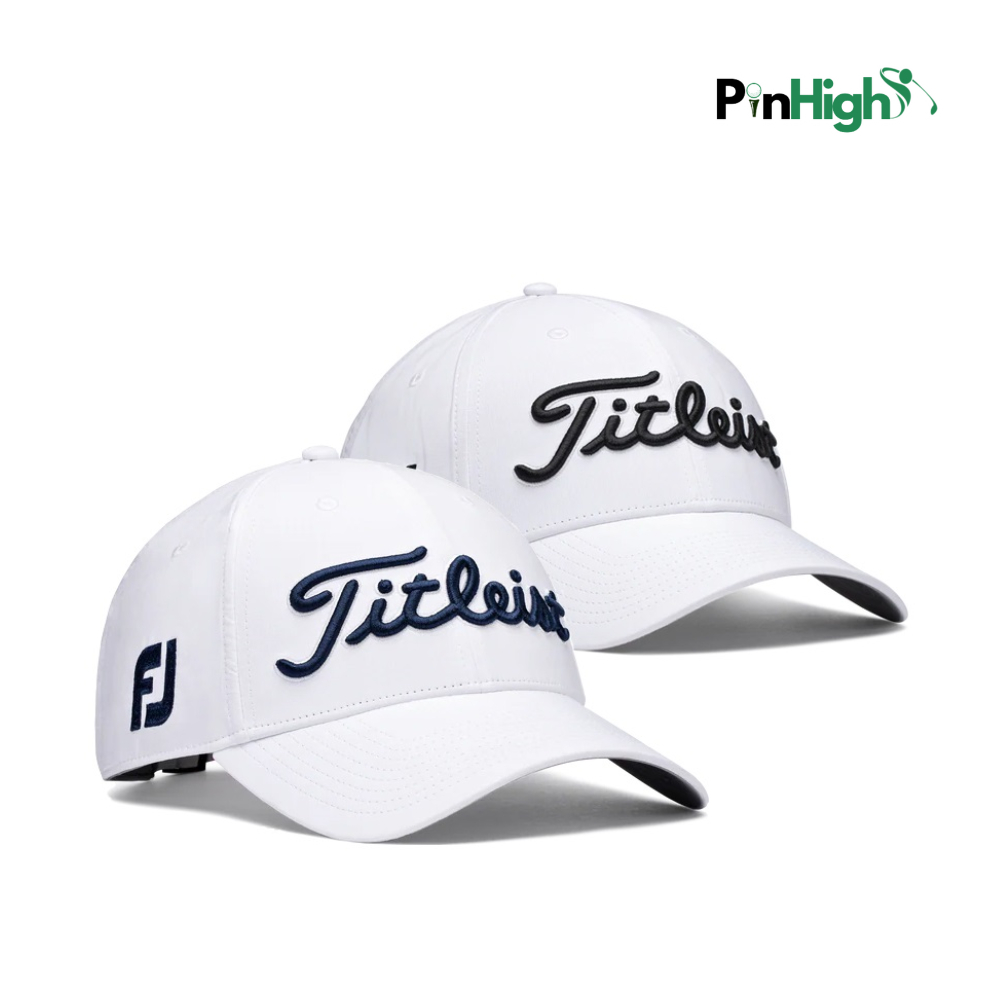 Mũ Golf lưỡi trai Titleist chính hãng phối lưới phía sau thoáng mát thoáng khí, thời trang cao cấp nam nữ Pinhigh