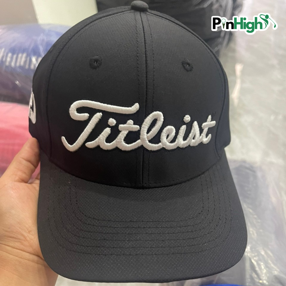 Mũ Golf lưỡi trai Titleist chính hãng phối lưới phía sau thoáng mát thoáng khí, thời trang cao cấp nam nữ Pinhigh