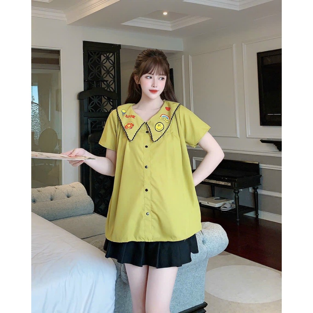 Áo Bầu Thời Trang Công Sở Chất Mát