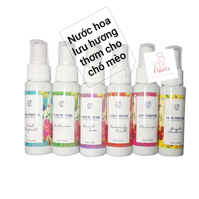 CUPID PERFUME TSD NƯỚC HOA LƯU HƯƠNG CHO CHÓ MÈO 30ml