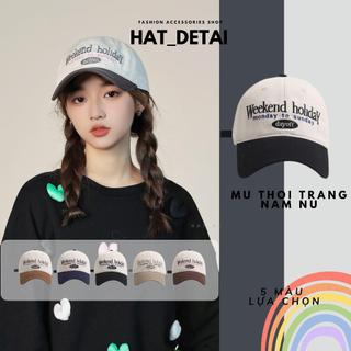 Mũ Lưỡi Trai, Nón Kết Thêu Chữ, Mũ Nam Nữ Xinh Xẻo, 100% Cotton Cứng Cáp Giữ Form Chượng Lượng Cao Cấp
