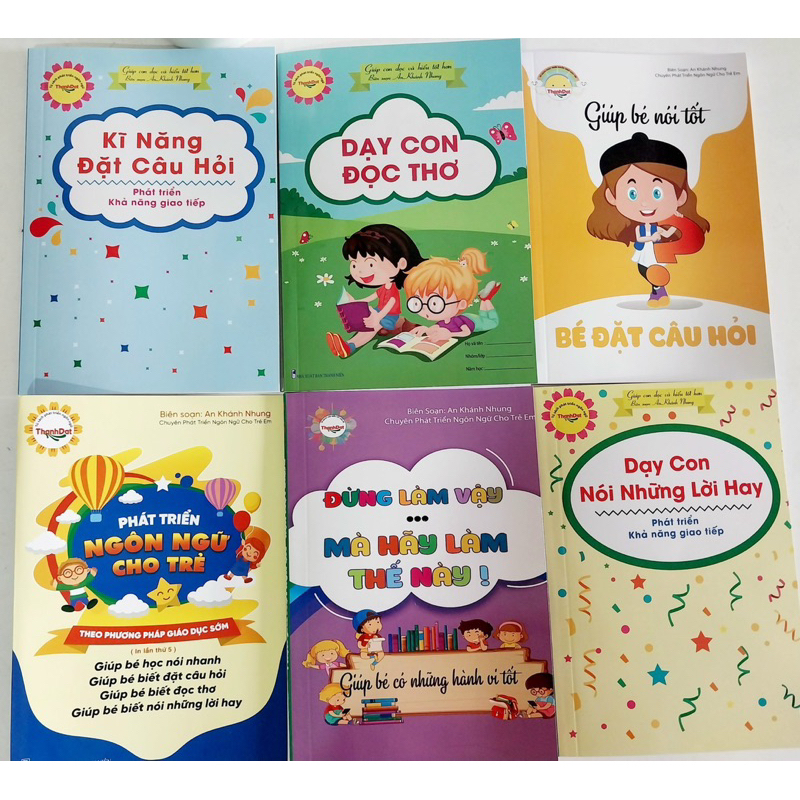 Combo 5q phát triển ngôn ngữ