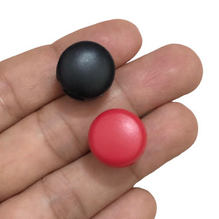 5 cái - Nút chặn nhựa 2 lỗ hình hạt nút tròn dùng chặn dây rút áo khoác, balo rút, thời trang