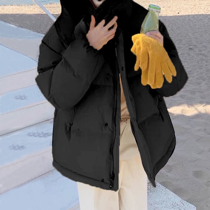 Áo phao nam nữ đều mặc được 𝑩𝑬𝑰𝑱𝑰𝑨𝑳𝑬 Áo khoác nam hàn quốc ulzzang có mũ AP002