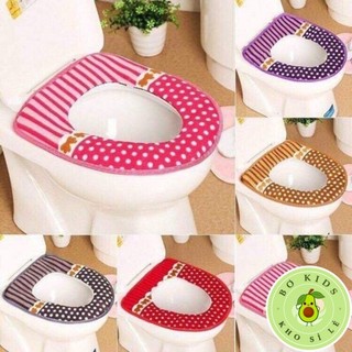 Miếng lót nỉ bồn cầu chống lạnh cao cấp,tấm lót nỉ bồn cầu -miếng lót bệt vệ sinh