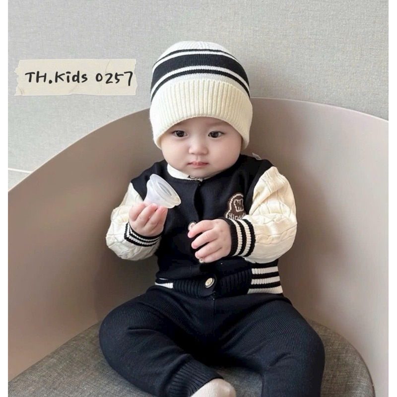 Set bộ len Nhí hàng Quảng Châu cao cấp cho bé