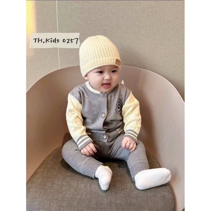 Set bộ len Nhí hàng Quảng Châu cao cấp cho bé