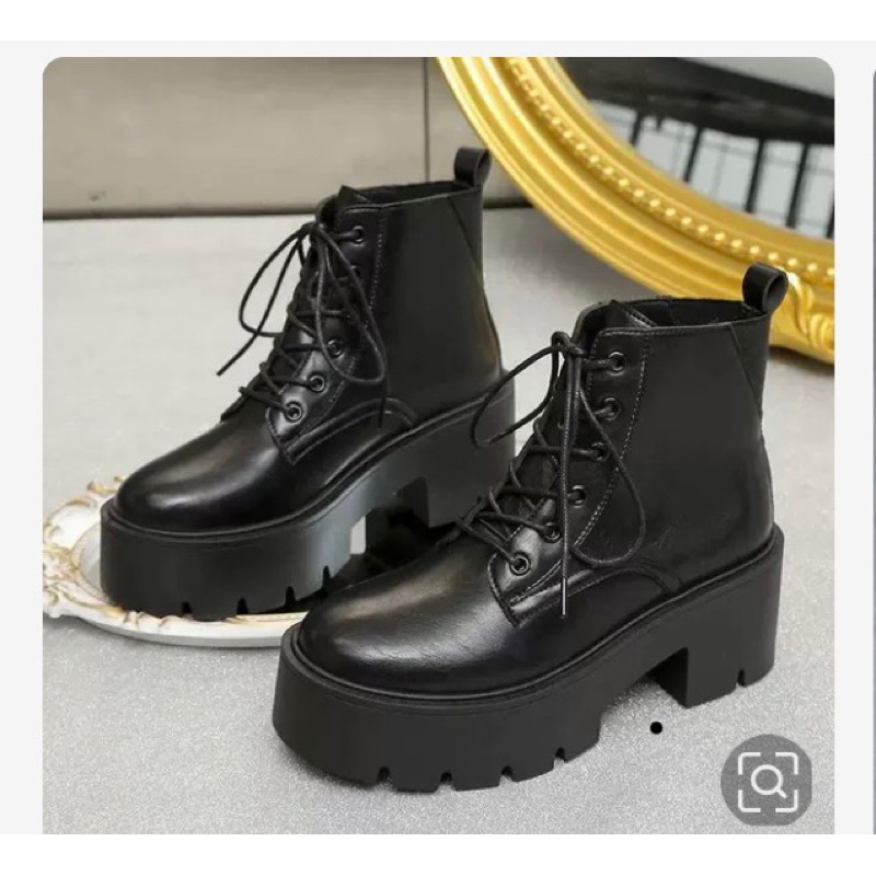 Bốt nữ siêu hottren đế cao 5cm da mềm mã M3777