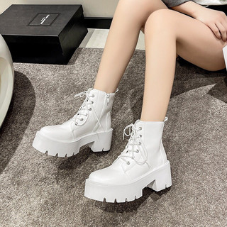 Bốt nữ siêu hottren đế cao 5cm da mềm mã M3777