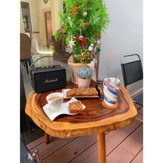Bàn cafe, bàn trà, Bàn sofa gỗ me tây dáng tròn ĐK 40-60cm-Vít lục giác dễ lắp ráp